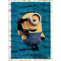 Sticker 61 - Minions - The rise of Gru