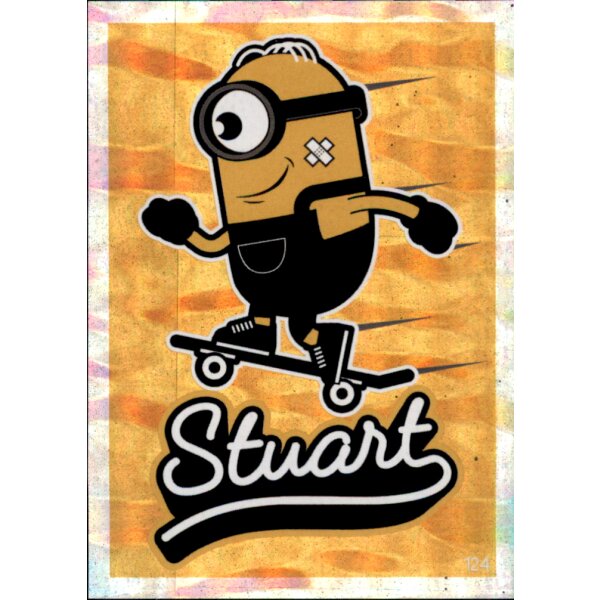 Sticker 124 - Minions - The rise of Gru