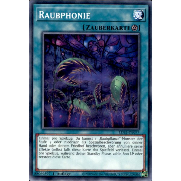 LDS3-DE077 - Raubphonie - Common - 1. Auflage