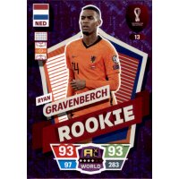 13 - Ryan Gravenberch - Rookie - WM 2022