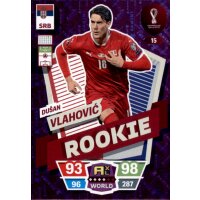 15 - Dusan Vlahovic - Rookie - WM 2022