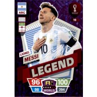 19 - Lionel Messi - Legend - WM 2022