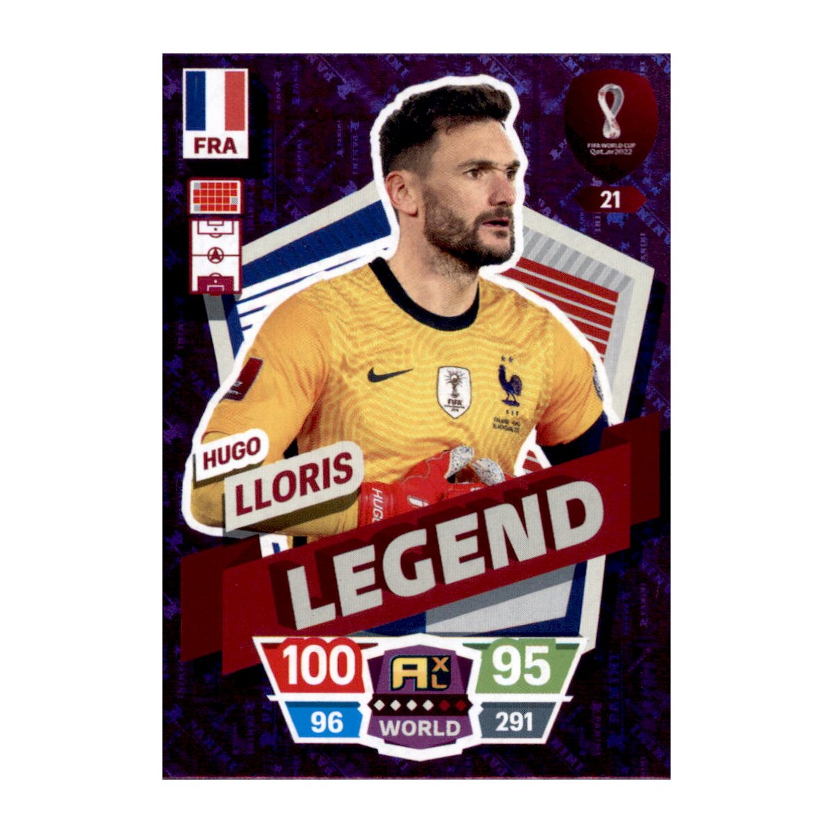 21 - Hugo Lloris - Legend - WM 2022, 9,99