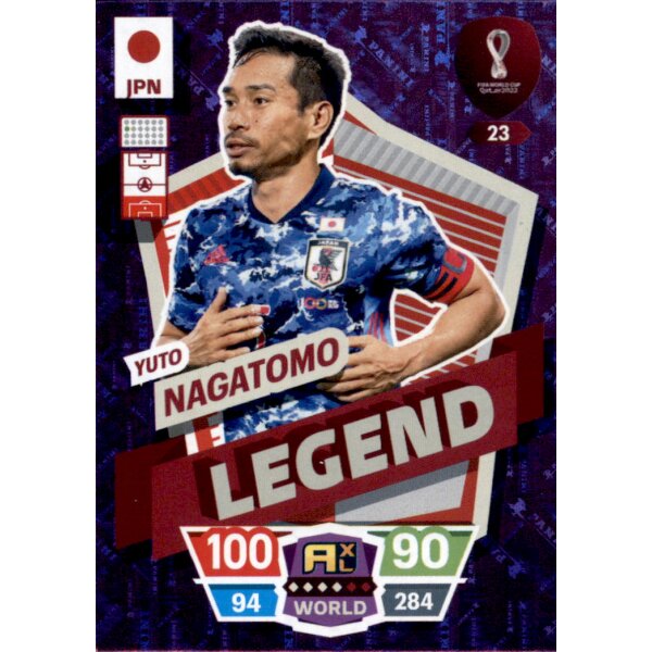 23 - Yuto Nagatomo - Legend - WM 2022