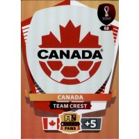 68 - Canada  - Team Crest - WM 2022