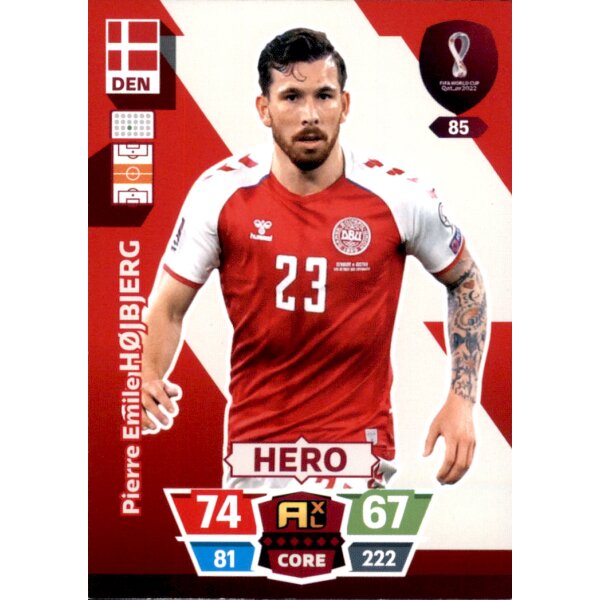 85 - Pierre Emile Hojbjerg - Hero - WM 2022