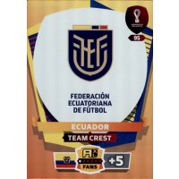 95 - Ecuador  - Team Crest - WM 2022