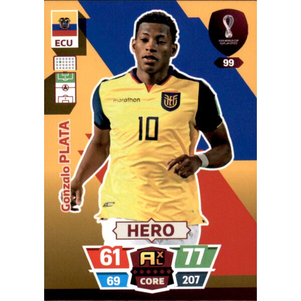 99 - Gonzalo Plata - Hero - WM 2022