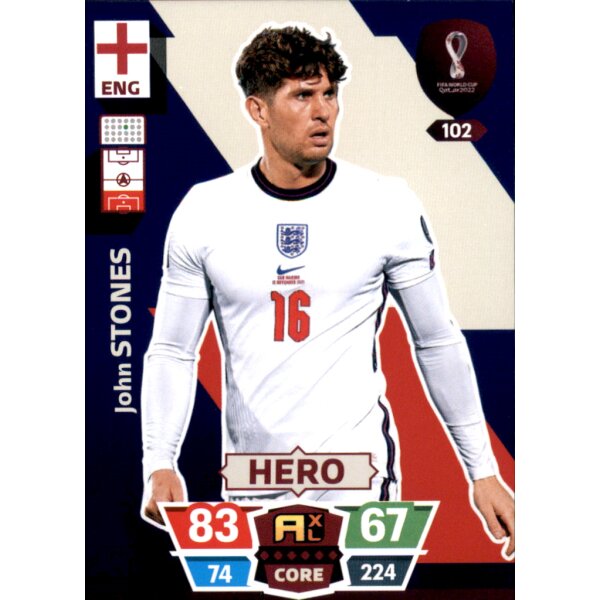 102 - John Stones - Hero - WM 2022