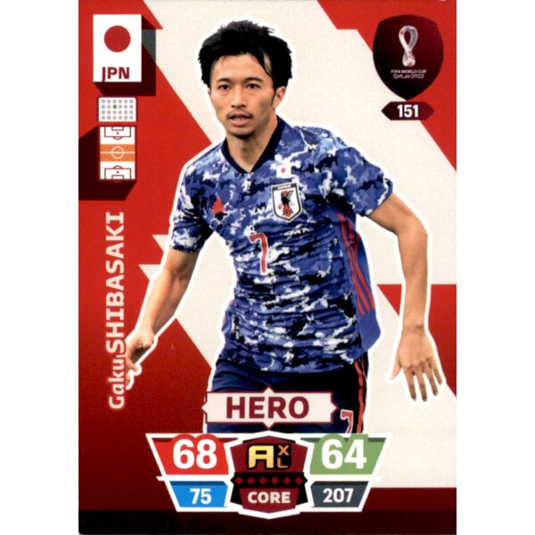 151 - Gaku Shibasaki - Hero - WM 2022