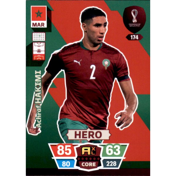 174 - Achraf Hakimi - Hero - WM 2022