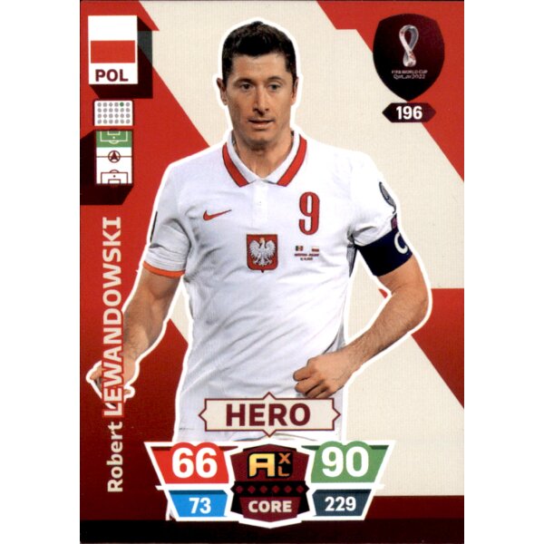 196 - Robert Lewandowski - Hero - WM 2022