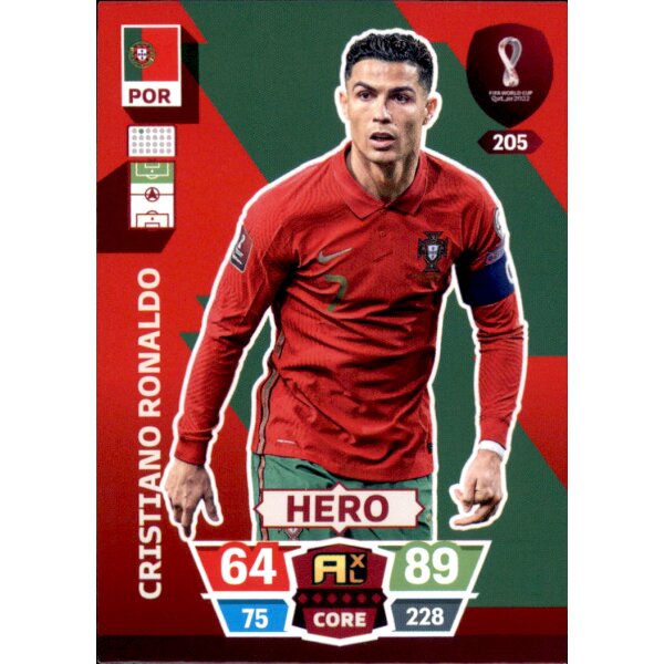 205 - Cristiano Ronaldo - Hero - WM 2022