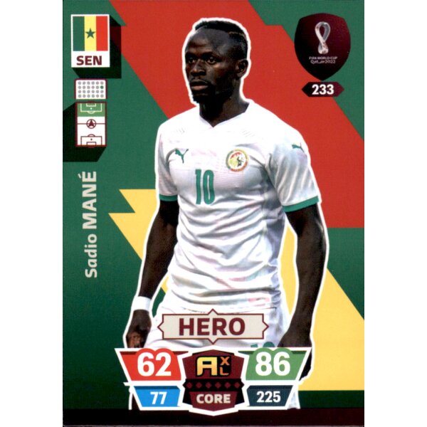 233 - Sadio Mane - Hero - WM 2022