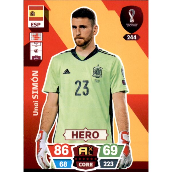 244 - Unai Simon - Hero - WM 2022