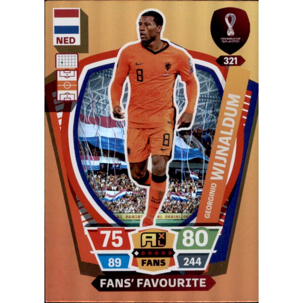 321 - Georginio Wijnaldum - Fans Favourite - WM 2022