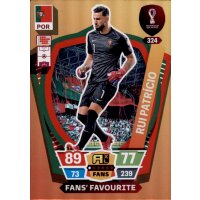 324 - Rui Patricio - Fans Favourite - WM 2022