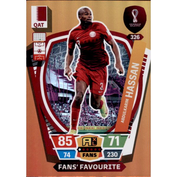 326 - Abdulkarim Hassan - Fans Favourite - WM 2022