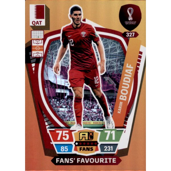 327 - Karim Boudiaf - Fans Favourite - WM 2022