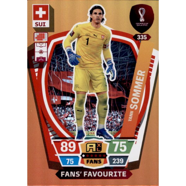 335 - Yann Sommer - Fans Favourite - WM 2022