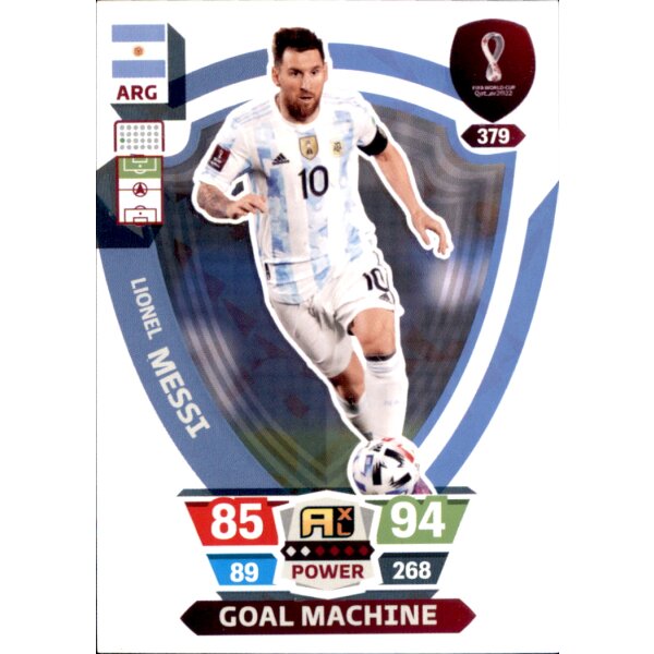 379 - Lionel Messi - Goal Machine - WM 2022