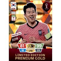 Heung-min Son - Premium Gold Limited Edition - WM 2022