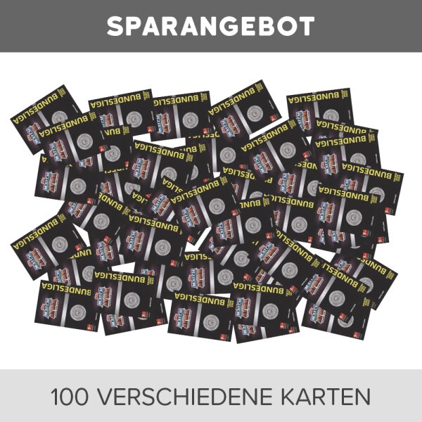 Topps Match Attax 2022/23 - 100 verschiedene, zufällige Karten