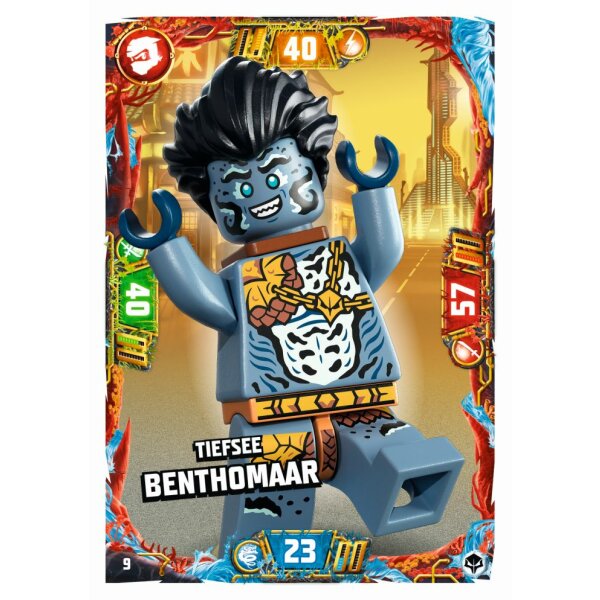 9 - Tiefsee Benthomaar - Helden Karte - Serie 7 NEXT LEVEL