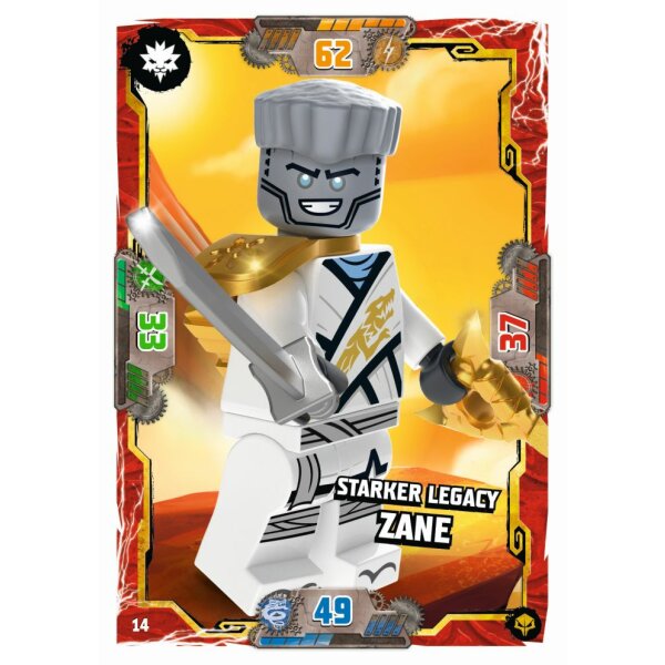 14 - Starker Legacy Zane - Helden Karte - Serie 7 NEXT LEVEL