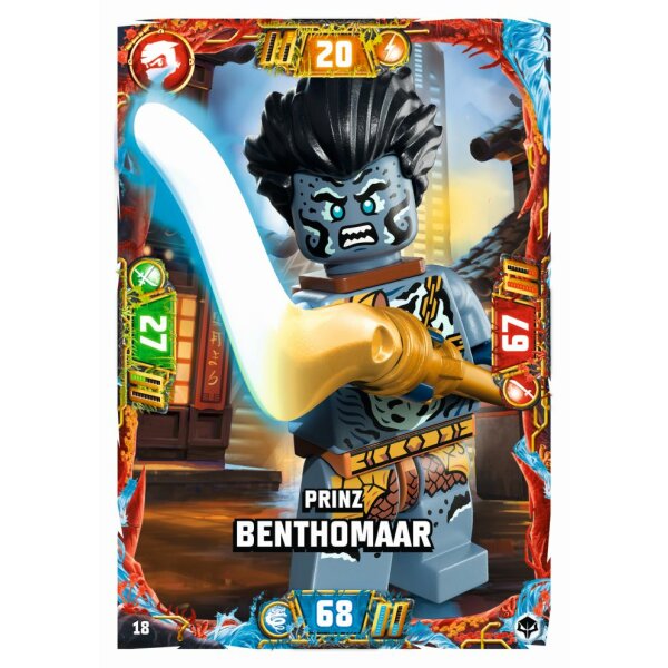 18 - Prinz Benthomaar - Helden Karte - Serie 7 NEXT LEVEL