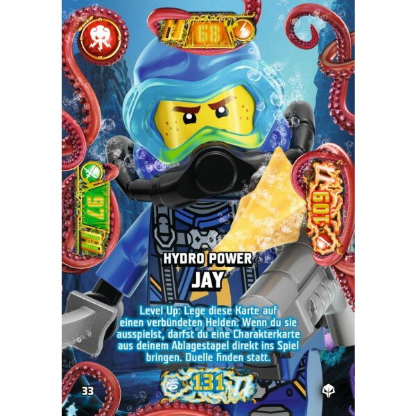 33 - Hydro Power Jay - Level-Up-Karte - Serie 7 NEXT LEVEL