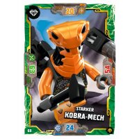 60 - Starker Kobra-Mech - Schurken Karte - Serie 7 NEXT...