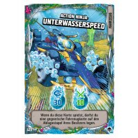 121 - Action Ninja Unterwasserspeeder - Fahrzeugkarte -...