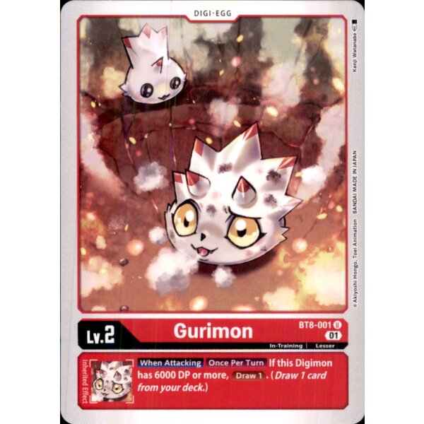 BT8-001 - Gurimon - Uncommon