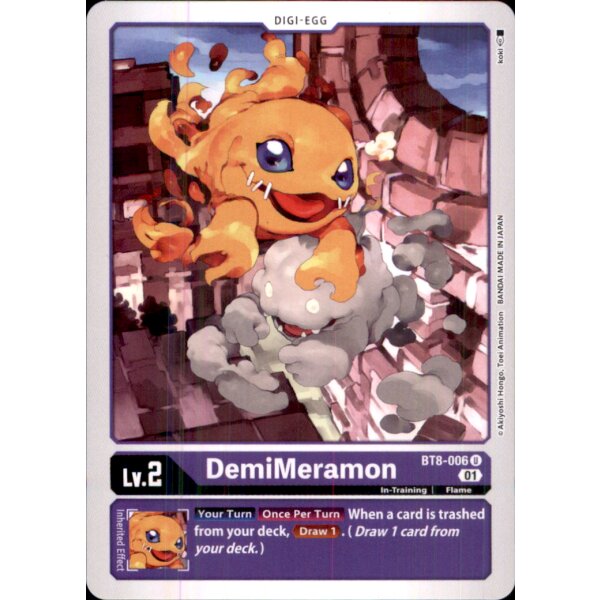 BT8-006 - DemiMeramon - Uncommon