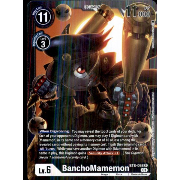 BT8-068 - BanchoMamemon - Rare