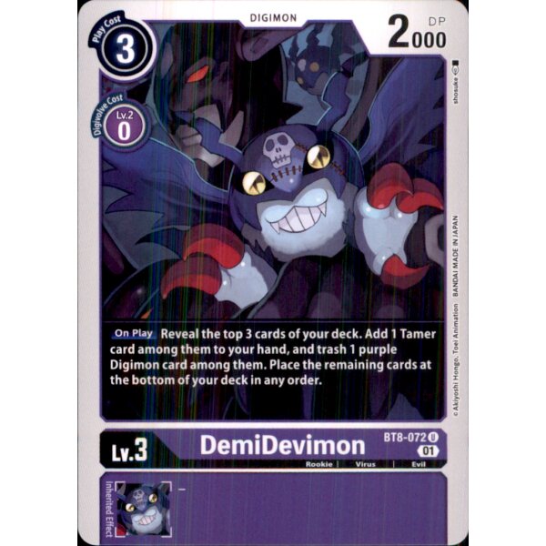 BT8-072 - DemiDevimon - Uncommon