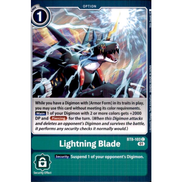 BT8-103 - Lightning Blade - Common