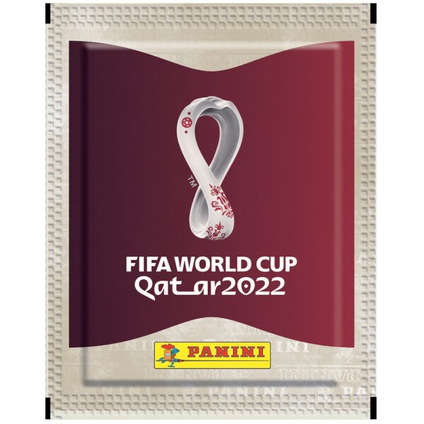 Panini WM 2022 Qatar Sammelsticker - 5 Tüten