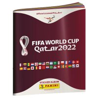 Panini WM 2022 Qatar Sammelsticker - 1 Album + 10 Tüten