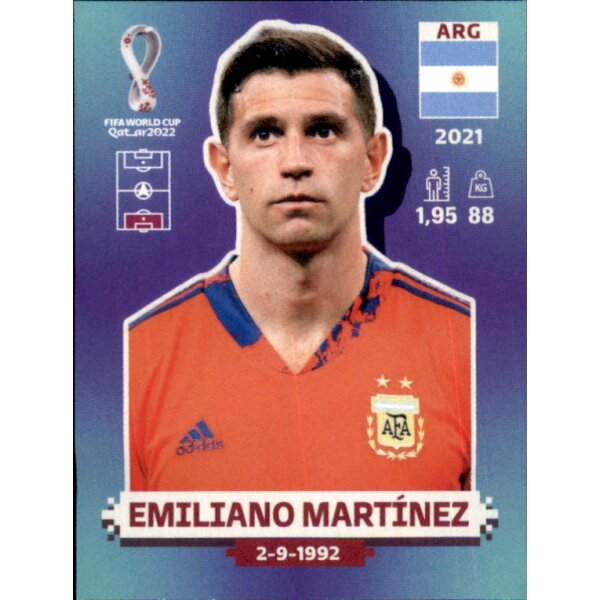 Panini WM 2022 Qatar - Sticker ARG3  - Emiliano Martinez