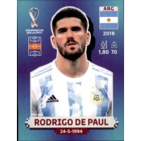 Panini WM 2022 Qatar - Sticker ARG10  - Rodrigo De Paul