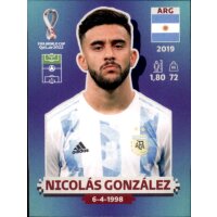 Panini WM 2022 Qatar - Sticker ARG18  - Nicolas Gonzalez