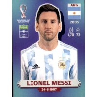 Panini WM 2022 Qatar - Sticker ARG20  - Lionel Messi