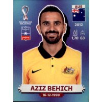 Panini WM 2022 Qatar - Sticker AUS5  - Aziz Behich