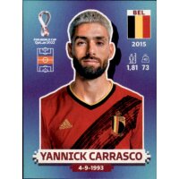 Panini WM 2022 Qatar - Sticker BEL10  - Yannick Carrasco