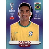 Panini WM 2022 Qatar - Sticker BRA6  - Danilo