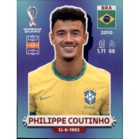 Panini WM 2022 Qatar - Sticker BRA11  - Philippe Coutinho