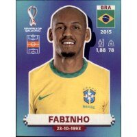 Panini WM 2022 Qatar - Sticker BRA12  - Fabinho