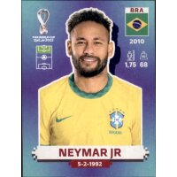 Panini WM 2022 Qatar - Sticker BRA17  - Neymar Jr